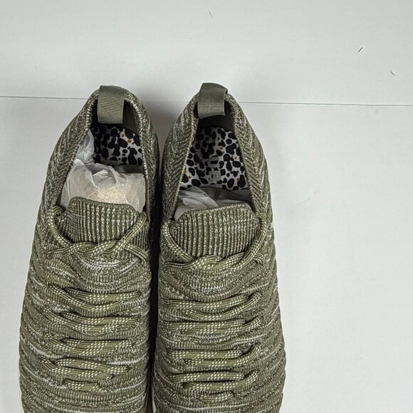 Urban Sport J/Slides Opy Sneakers Women’s 8.5 Khaki Green Knit Slip-On Athletic - Picture 2 of 8